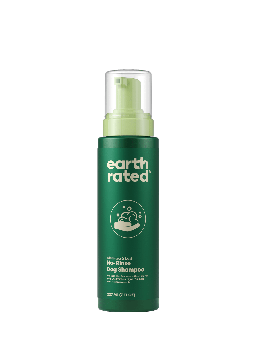 No-Rinse Dog Shampoo - Waterless Foam Cleanser For All Coats W2